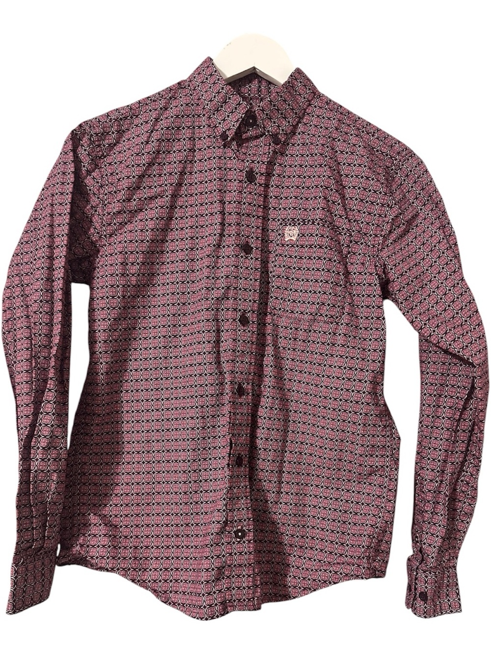 Cinch long-sleeve button-down shirt Size Large